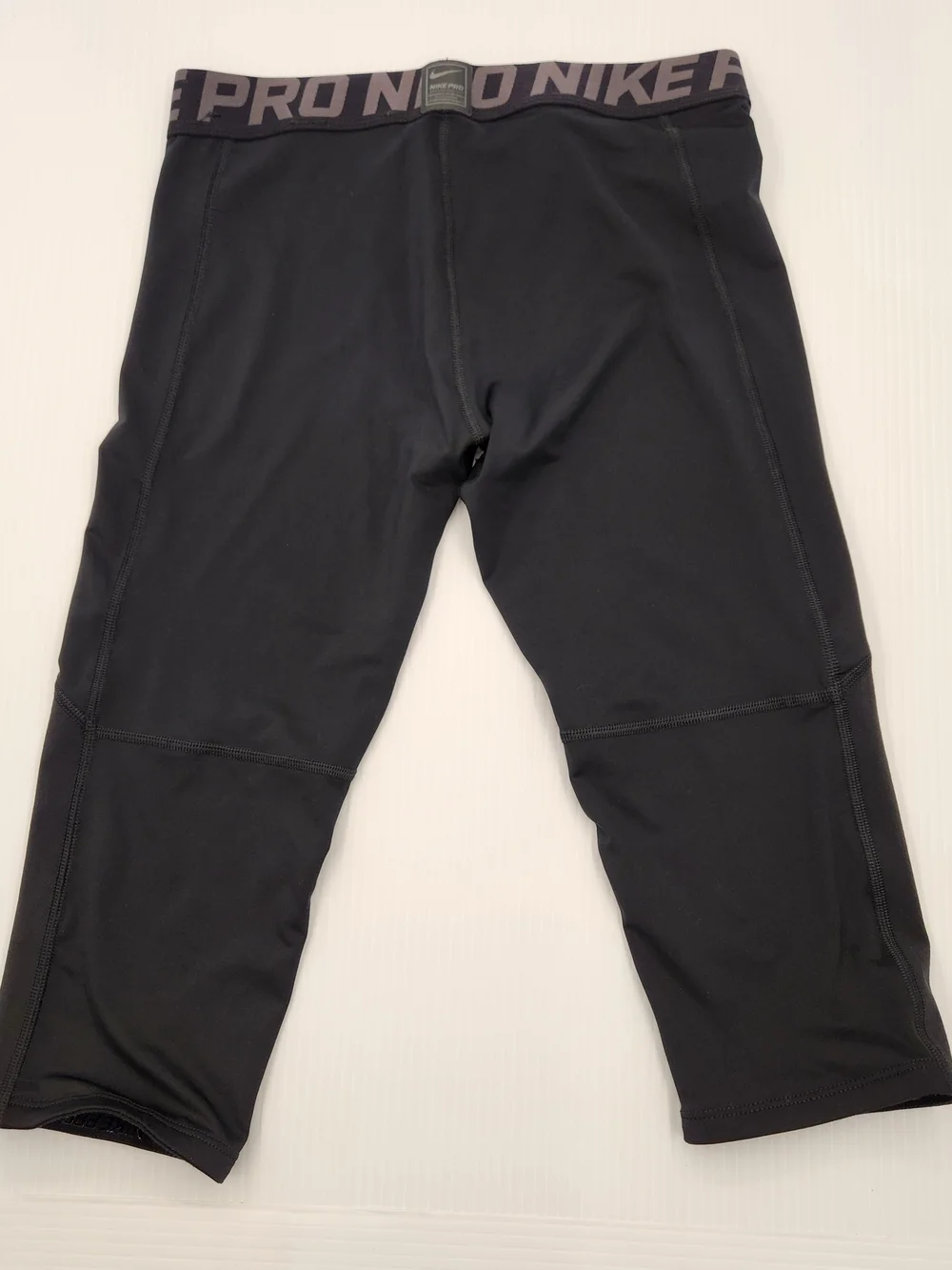 Nike Pro Men's Black 3/4 Compression Tights